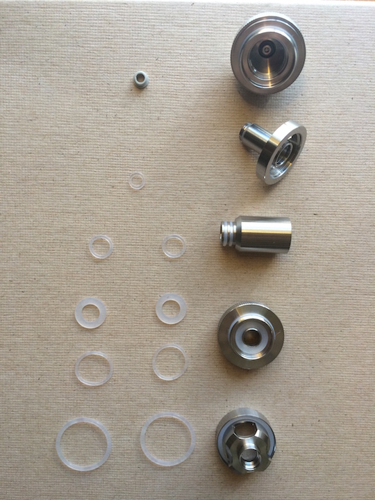 Does anyone have a diagram of where the o-rings should go on a Uwell Crown?  : r/electronic_cigarette
